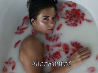 Alicewanted