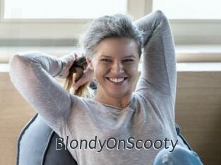BlondyOnScooty