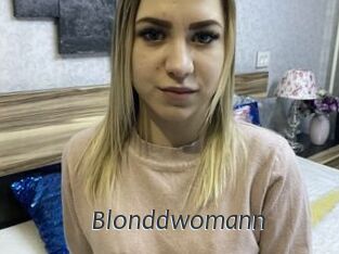 Blonddwomann