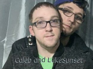 Caleb_and_LukeSunset