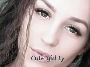 cute_girl_ty Ligne Rose