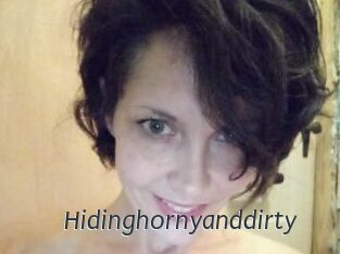 Hidinghornyanddirty