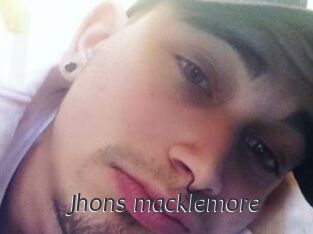 jhons_macklemore Ligne Rose