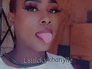 Lsnickykhanyile