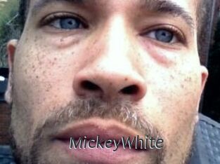 Mickey_White Ligne Rose