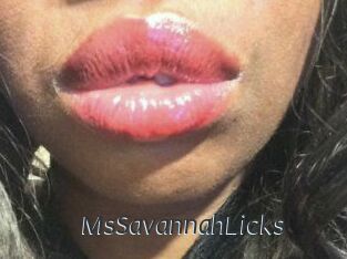 MsSavannahLicks