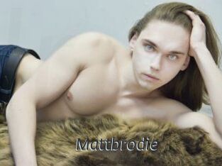 Mattbrodie
