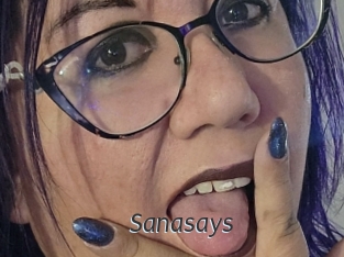 Sanasays