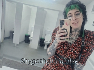 shygothgirlnicolee Ligne Rose