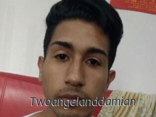 twoangelanddamian Ligne Rose