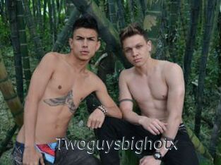 twoguysbighotx Ligne Rose