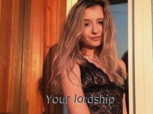 Your_lordship
